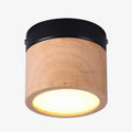 Spot cylindrique LED en bois Léonie Arabesque - Chaleur du Bois & Atmosphère Accueillante