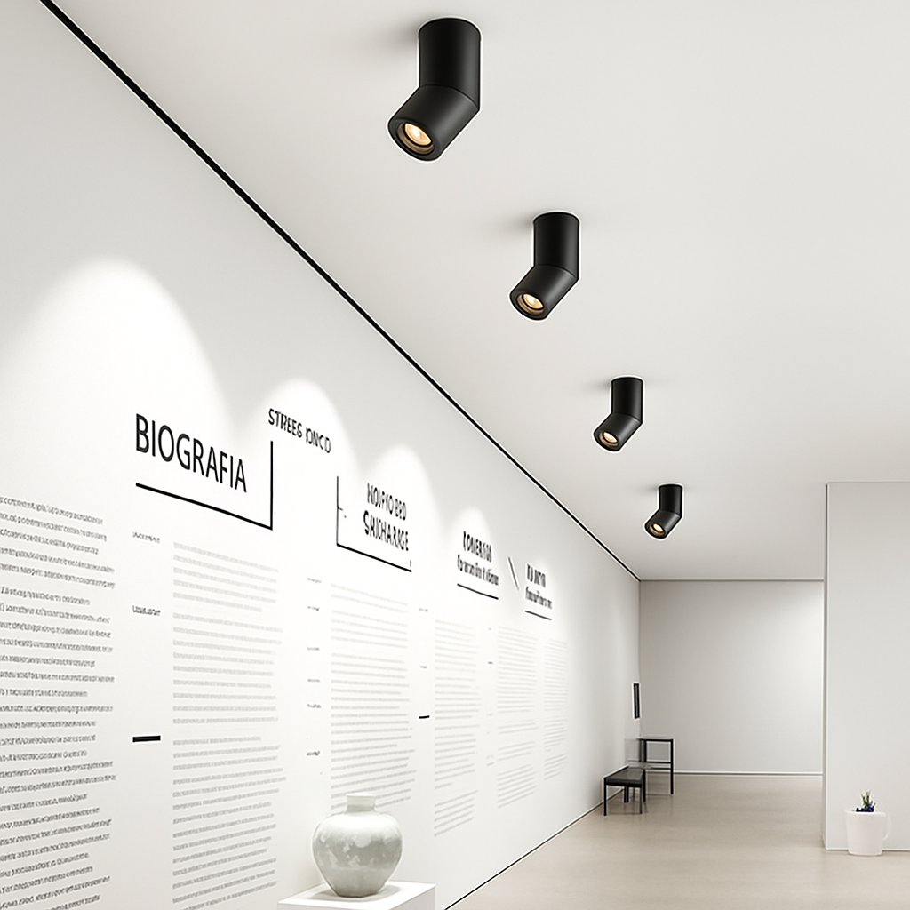Spot — Design LED avec orientation à 90° Silla