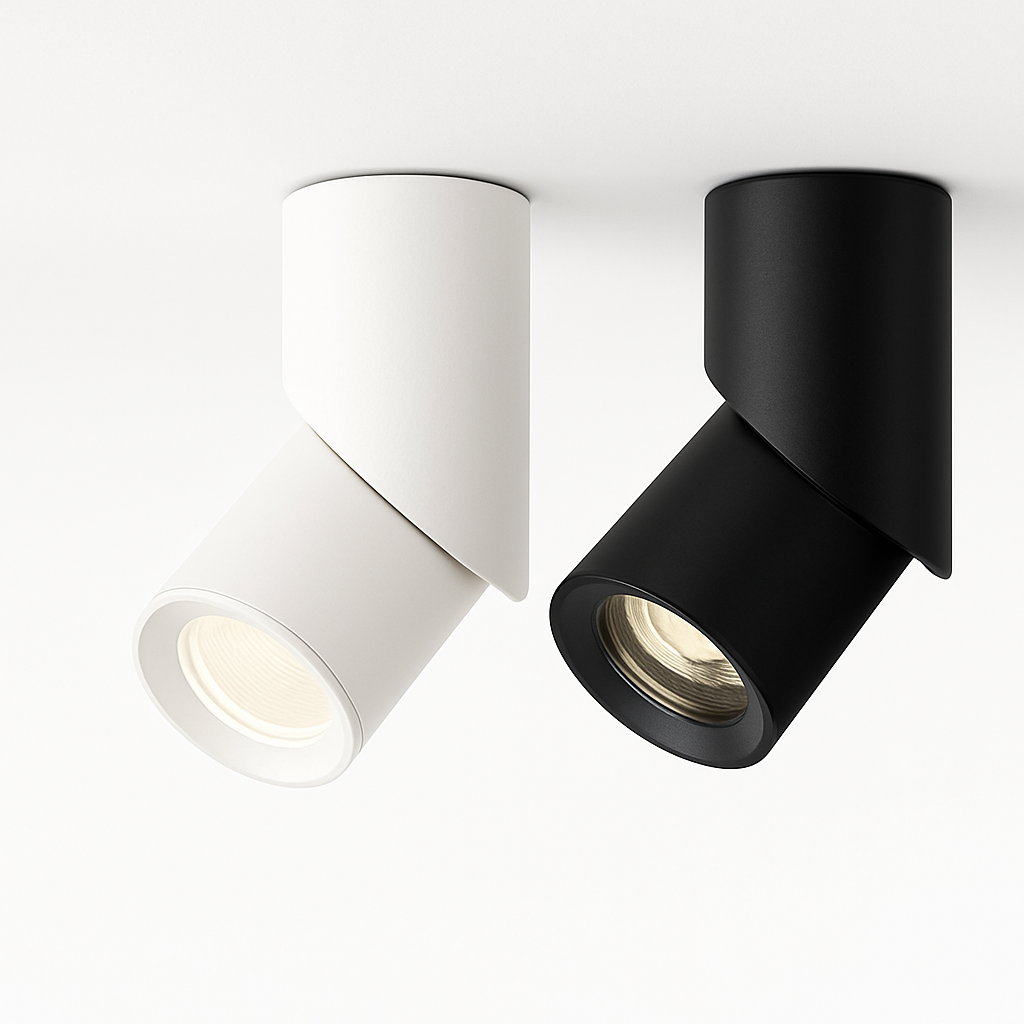Spot — Design LED avec orientation à 90° Silla