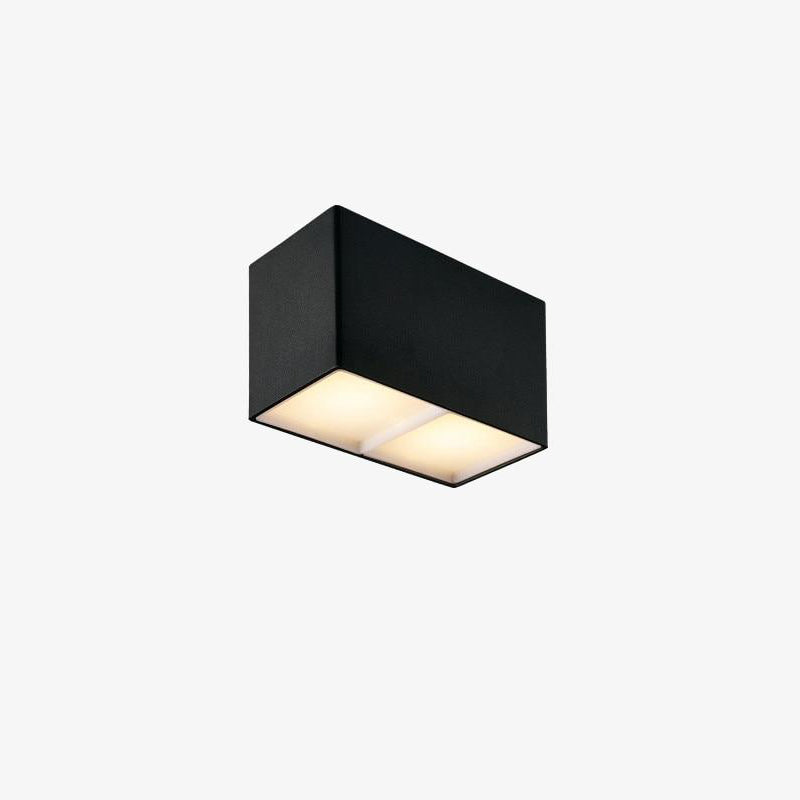 Spot design LED en forme de cube en aluminium Beal Estelle Florilège - Une Présence Décorative Affirmée