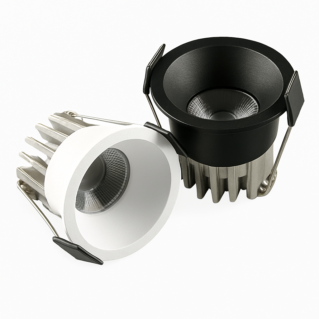Spot Dimmable LED 3W 5W Anti-éblouissement LED LED éclairage chambre cuisine COB encastré Éden Accord en Aluminium - Caractère & Élégance dans le Décor