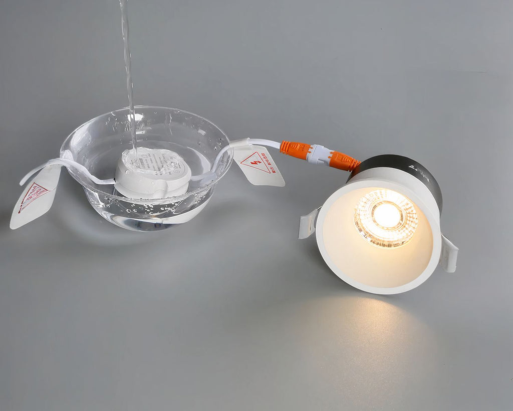 Spot encastrable salle de bain bord ultra mince