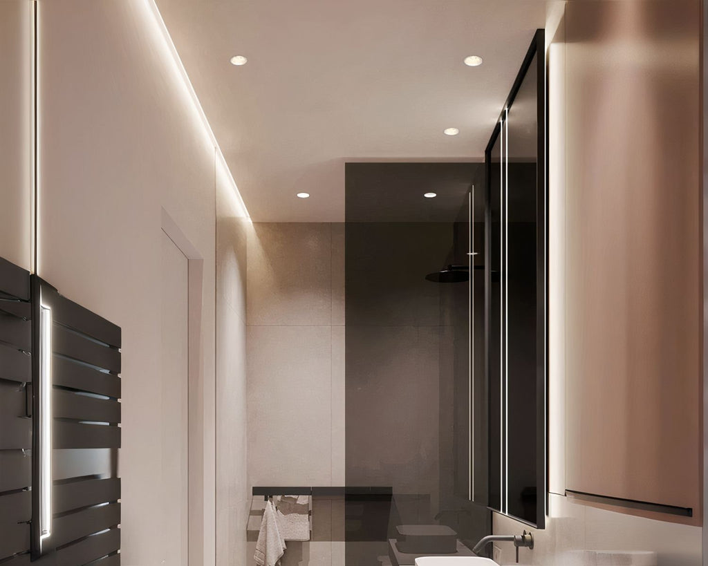 Spot encastrable salle de bain bord ultra mince