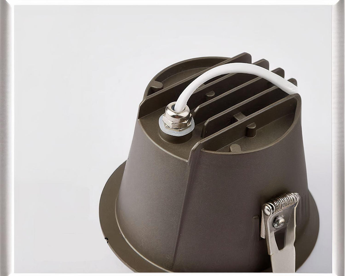 Spot encastrable salle de bain en aluminium
