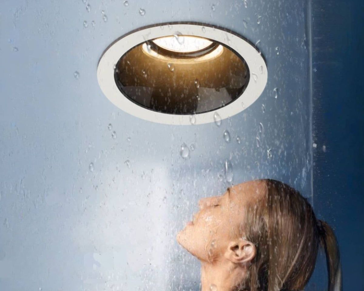 Spot encastrable salle de bain en aluminium