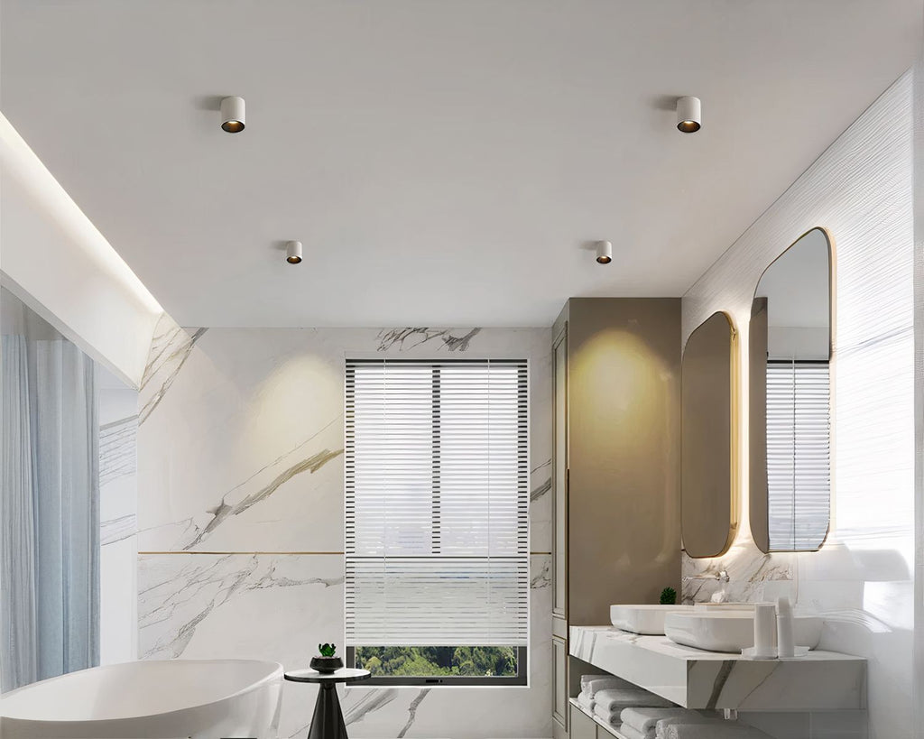 Spot étanche plafond salle de bain IP65