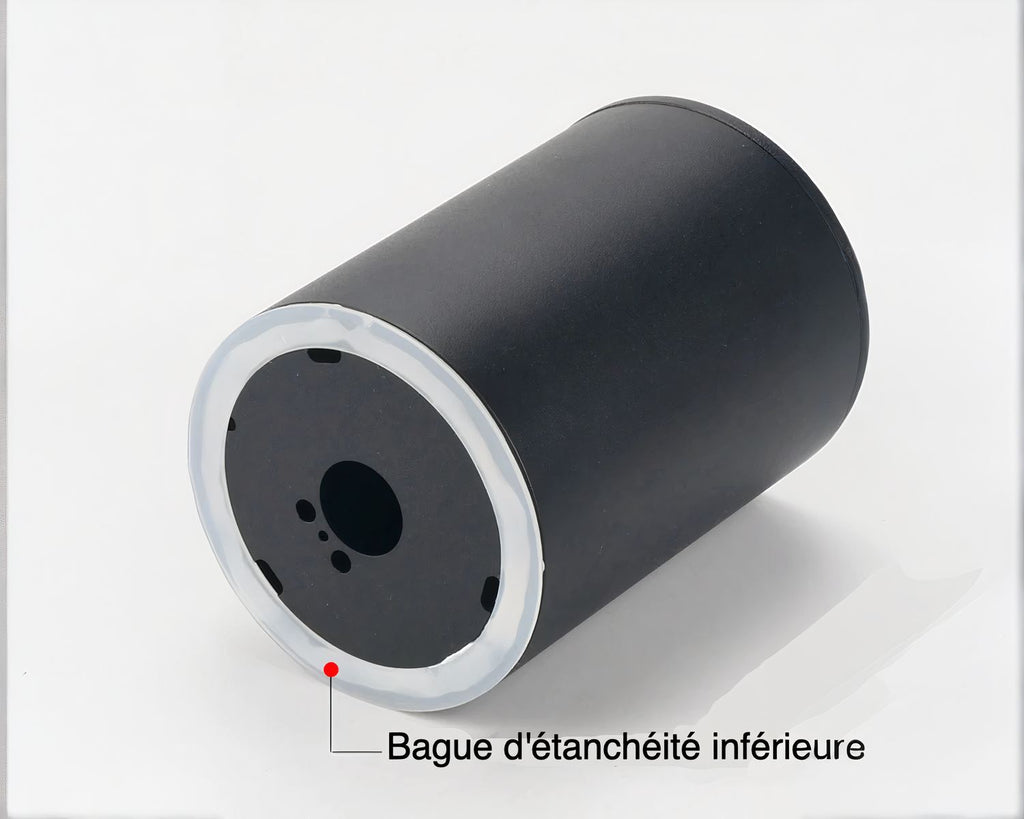Spot étanche salle de bain en blanc ou noir mat