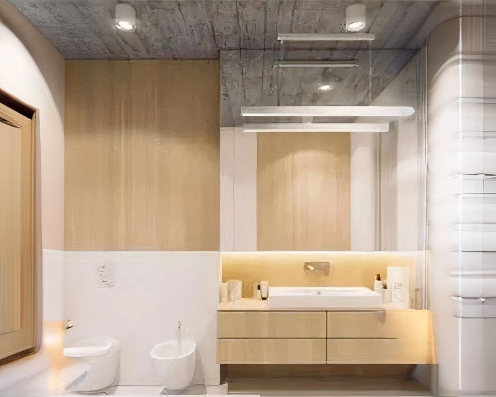 Spot étanche salle de bain en blanc ou noir mat