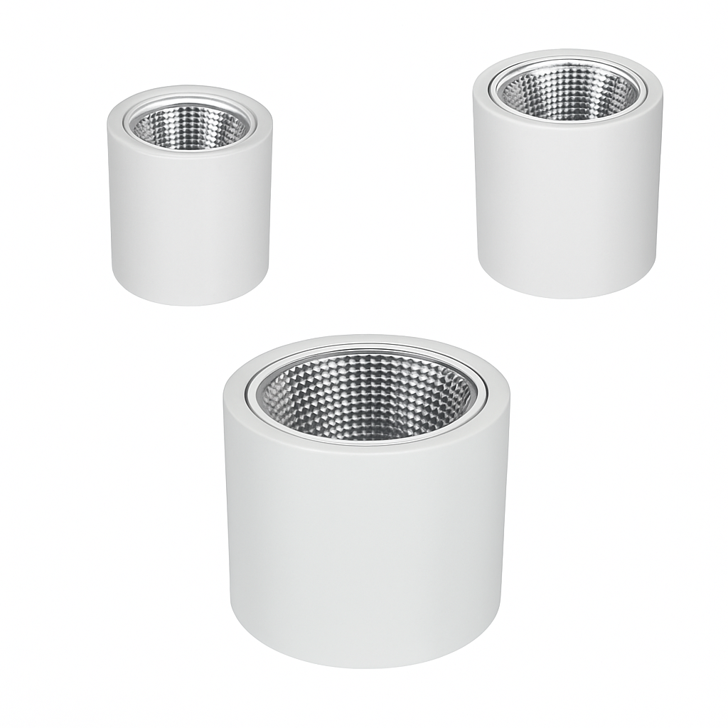 Plafonnier — Haute qualité rotatif LED Downlight COB monté en Surface plafonnier puce CREE 24W20W18W15W12W9W Spot réglable AC90-260V