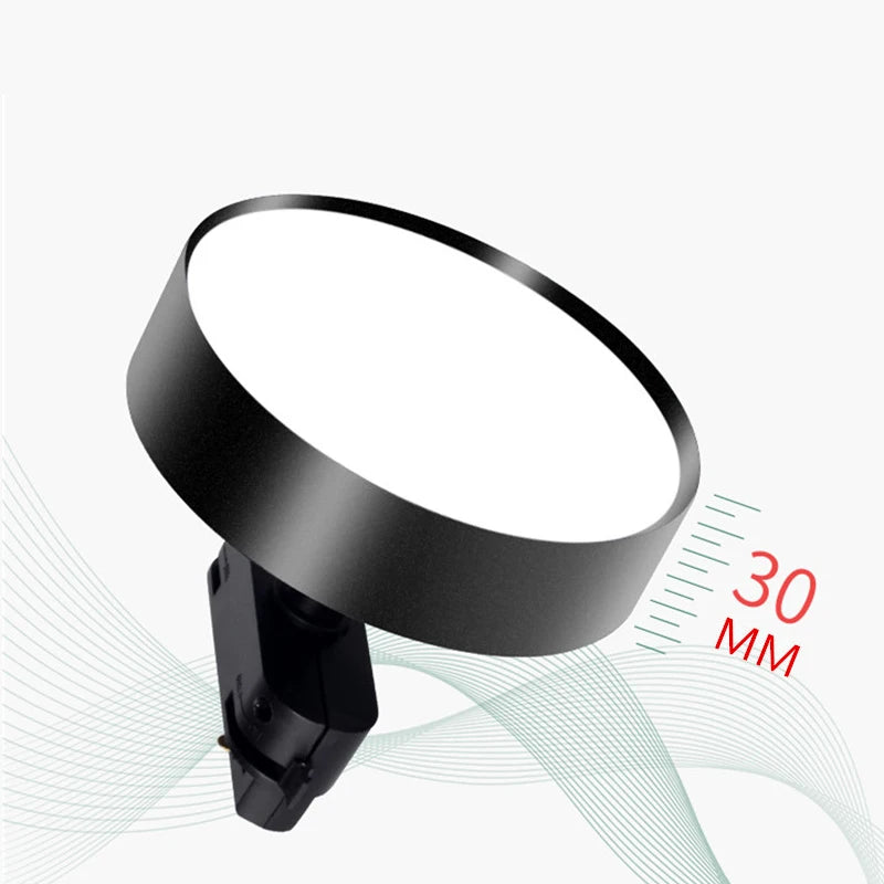 Spot — LED cob dimmable pour rail de plafond remplace halogènes