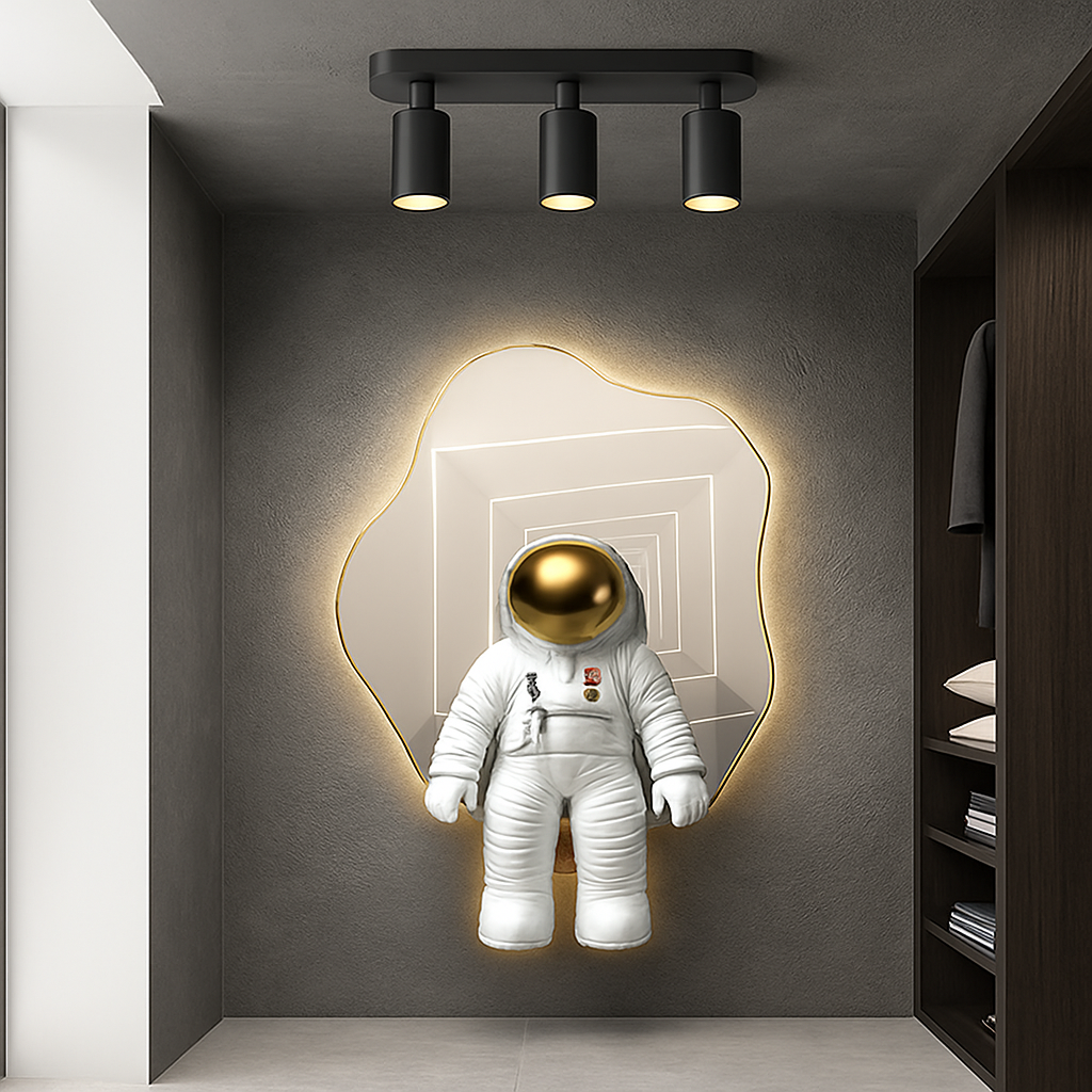 Spot led cob rotatif pour décoration intérieure créative Élias Clarté en Aluminium - Caractère & Élégance dans le Décor