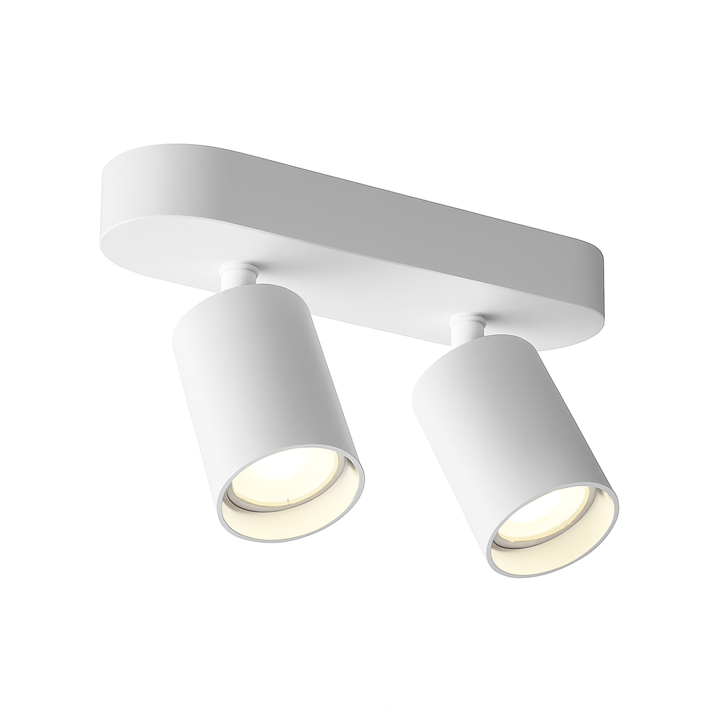 Spot led cob rotatif pour décoration intérieure créative Élias Clarté en Aluminium - Caractère & Élégance dans le Décor
