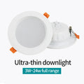 Spot led encastré en aluminium épais pour intérieur Théa Chant - Lignes Dessinées & Décor Raffiné
