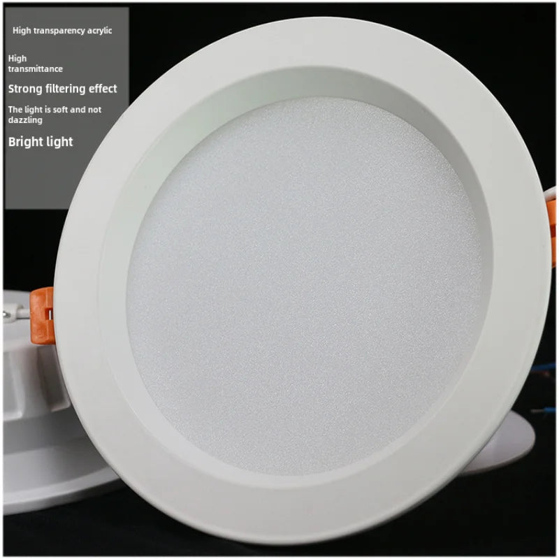 Spot led encastré en aluminium épais pour intérieur Théa Chant - Lignes Dessinées & Décor Raffiné