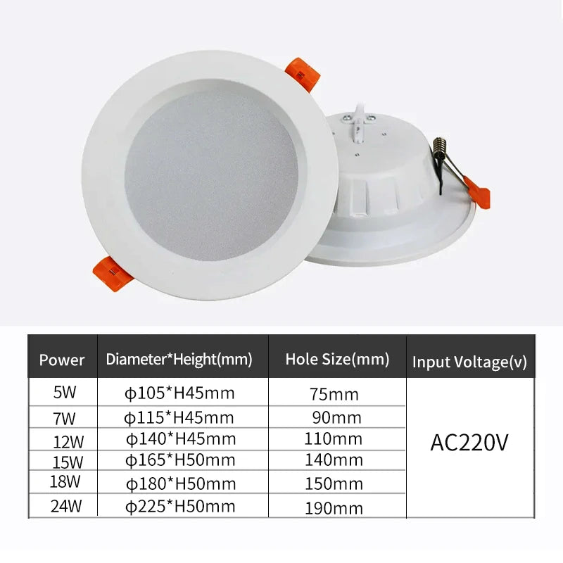 Spot led encastré en aluminium épais pour intérieur Théa Chant - Lignes Dessinées & Décor Raffiné