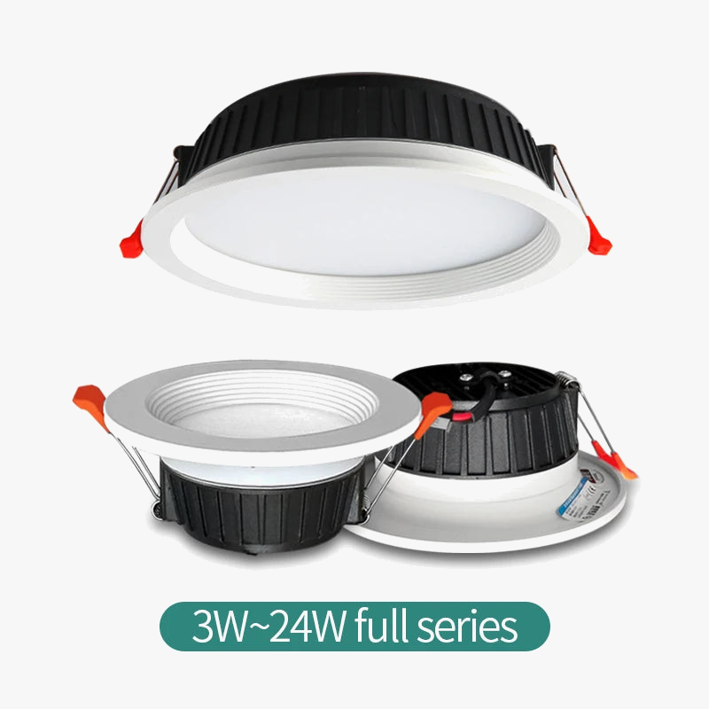 Spot led encastré trois températures de couleur éclairage polyvalent Éliane Épurelle en Aluminium - Une Présence Décorative Affirmée