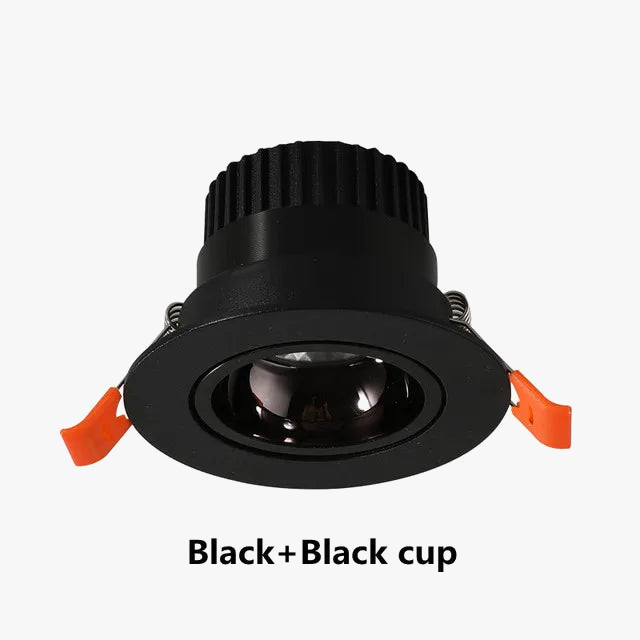 Spot led encastrable antireflet avec intensité variable pour éclairage intérieur Madeline Équinoxe en Aluminium - Lignes Dessinées & Décor Raffiné