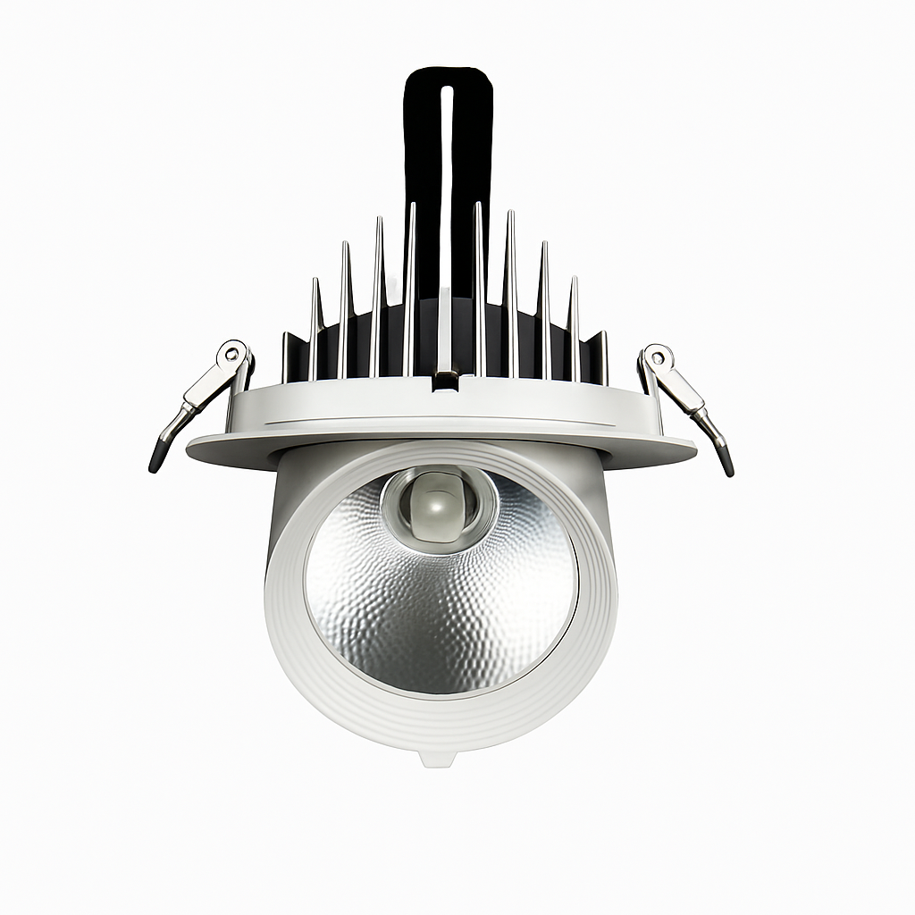Spot led encastrable avec angle de faisceau réglable Élise Équinoxe en Aluminium - Caractère & Élégance dans le Décor