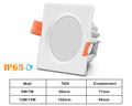 Spot LED encastrable carré IP65
