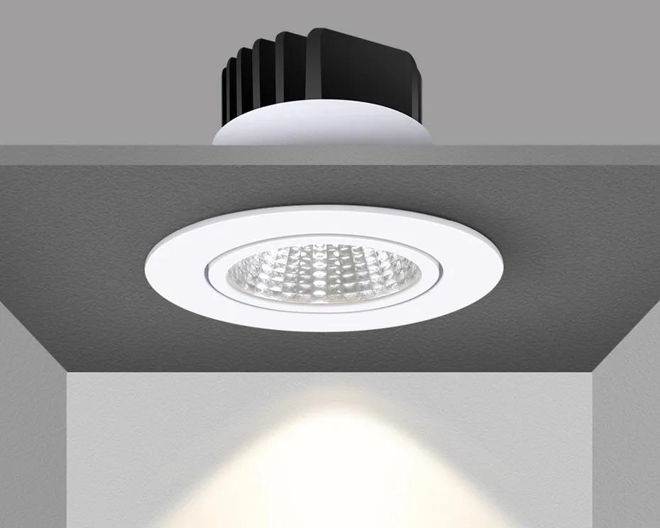 Spot LED encastrable carré IP65