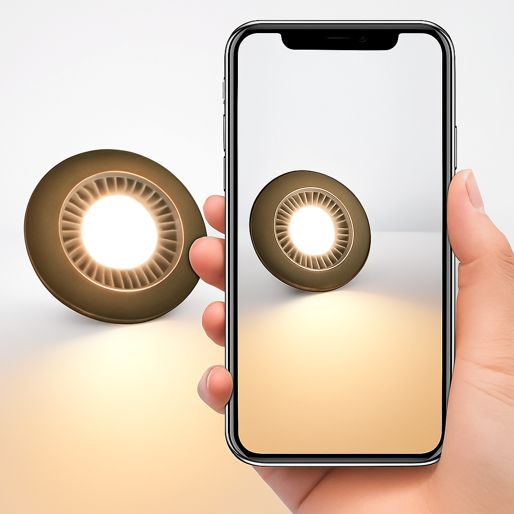 Spot led encastrable rotatif 360 degrés pour intérieur Adélie Horizon en Aluminium - Simplicité & Caractère au Quotidien