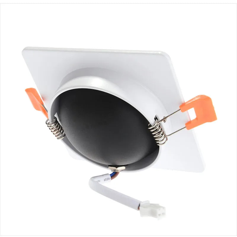 Spot led encastrable rotatif et réglable de haute qualité Elvire Résonance en Aluminium - Caractère & Élégance dans le Décor