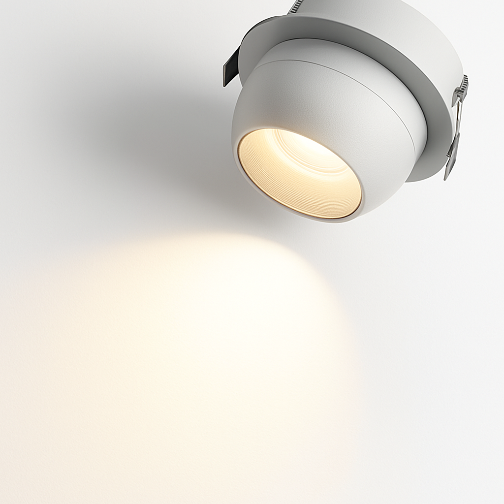 Spot led encastrable rotatif à intensité variable éclairage intérieur Pauline Ligne en Aluminium - Lignes Dessinées & Décor Raffiné