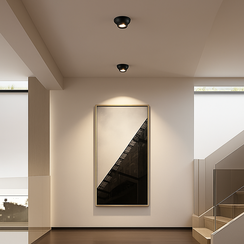 Spot led encastrable rotatif à intensité variable éclairage intérieur Pauline Ligne en Aluminium - Lignes Dessinées & Décor Raffiné