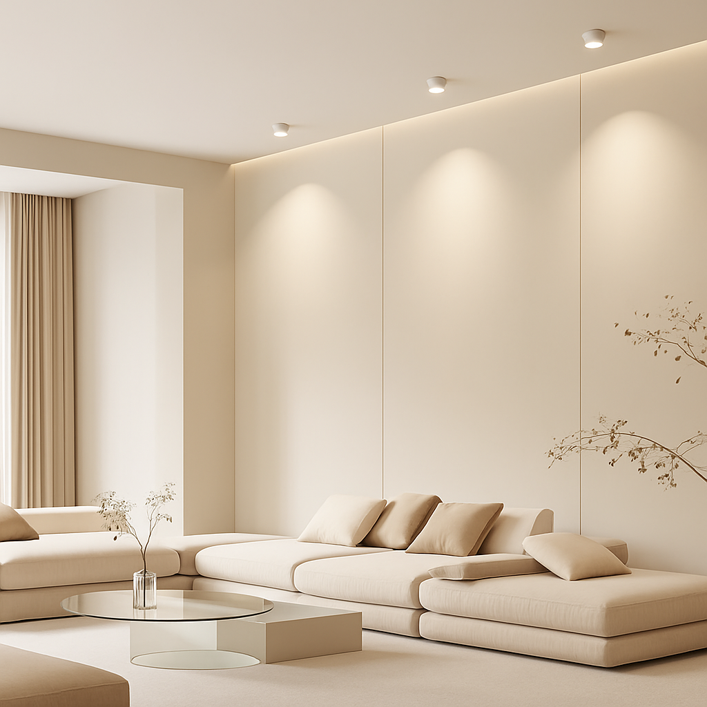 Spot led encastrable rotatif à intensité variable éclairage intérieur Pauline Ligne en Aluminium - Lignes Dessinées & Décor Raffiné
