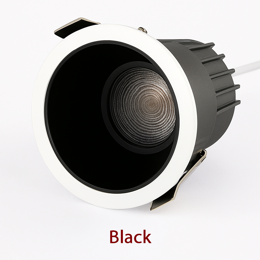Spot — LED encastrable étanche antireflet pour intérieur et extérieur