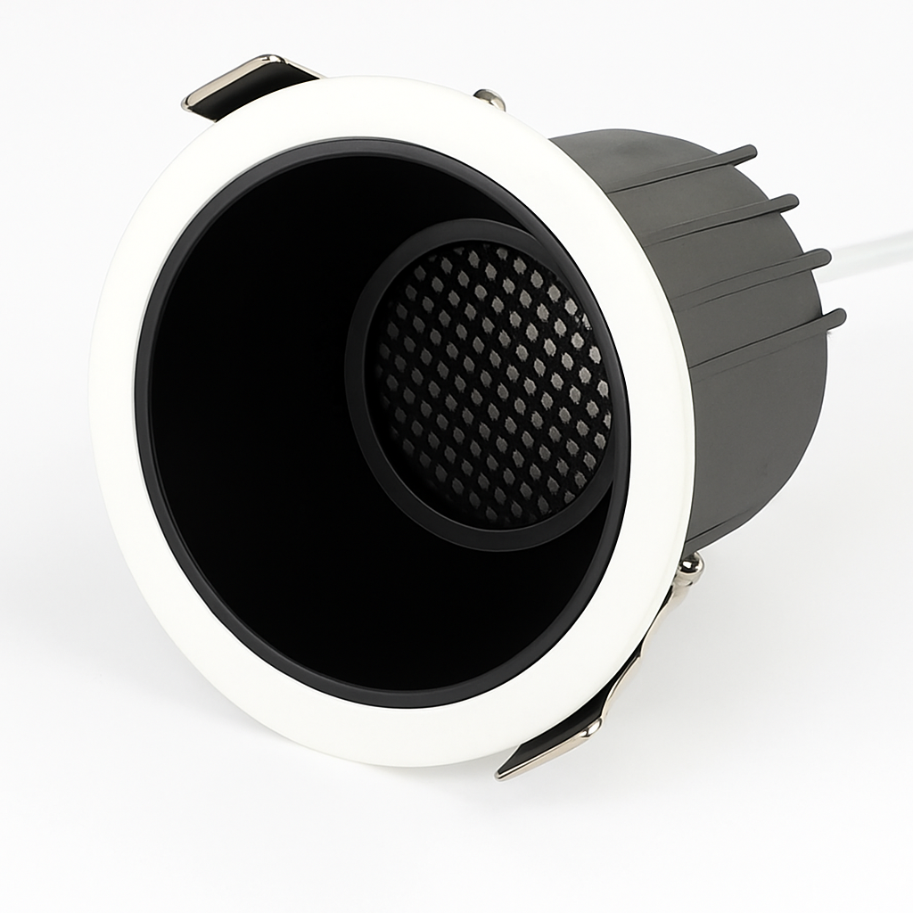 Spot — LED encastrable étanche antireflet pour intérieur et extérieur