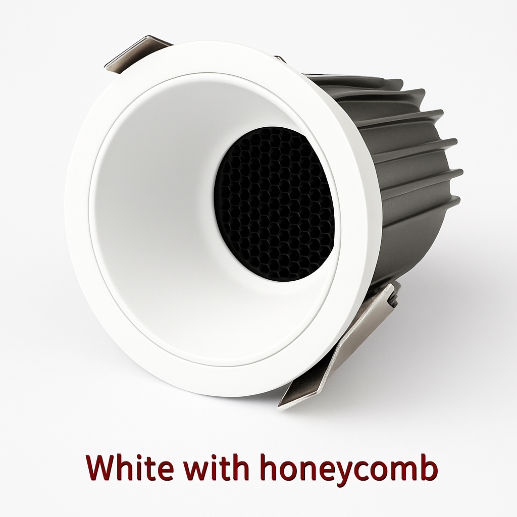 Spot — LED encastrable étanche antireflet pour intérieur et extérieur