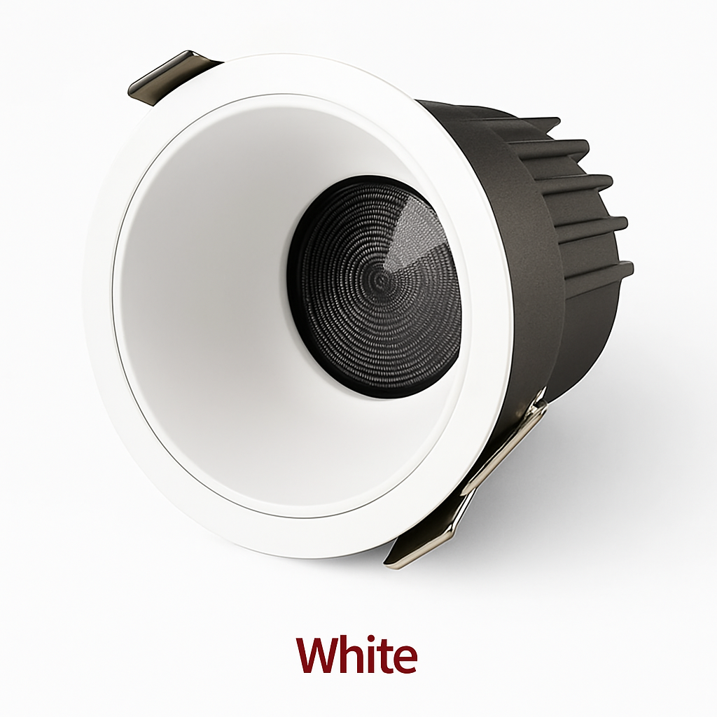 Spot — LED encastrable étanche antireflet pour intérieur et extérieur