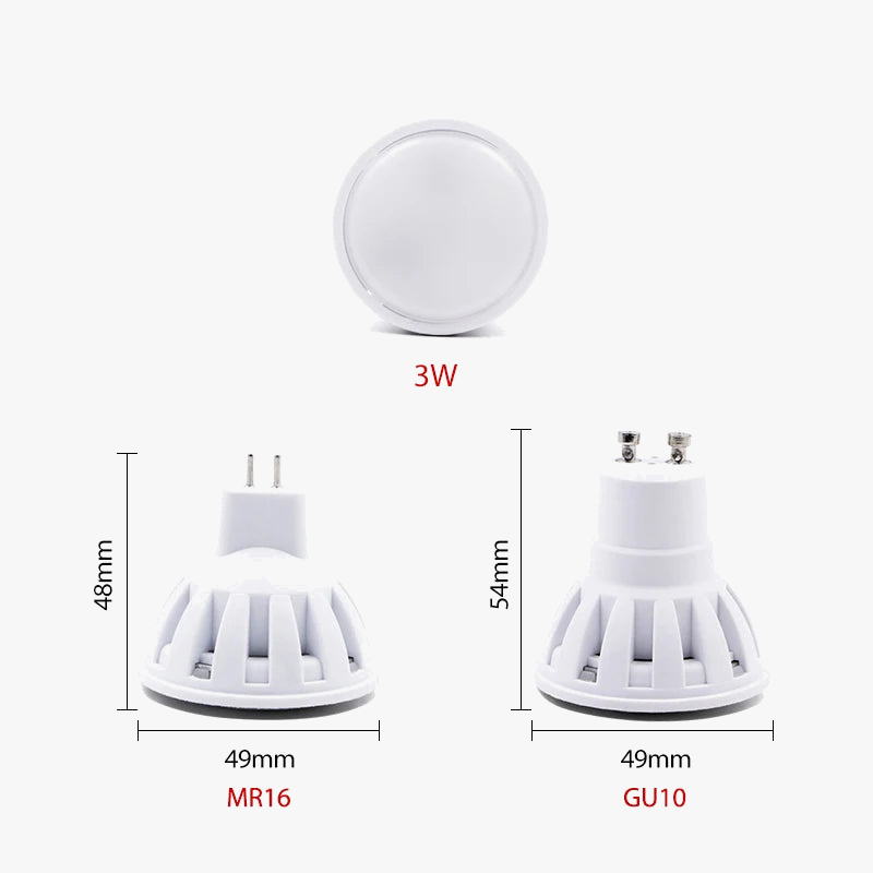 Spot — LED gu10 mr16 éclairage intérieur économique et durable