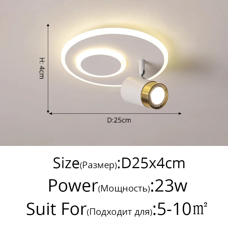Spot led monté en surface pour allée et porche Pia Orée en Aluminium - Lignes Dessinées & Décor Raffiné
