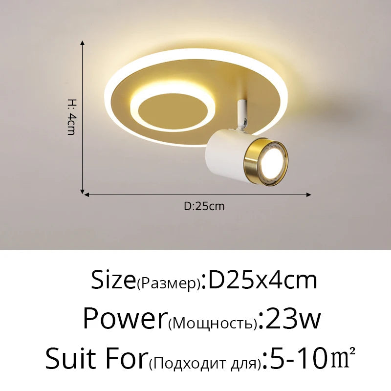 Spot led monté en surface pour allée et porche Pia Orée en Aluminium - Lignes Dessinées & Décor Raffiné
