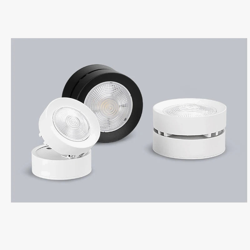 Spot led pliable encastrable en aluminium pour maison ou bureau Lise Rive - Caractère & Élégance dans le Décor