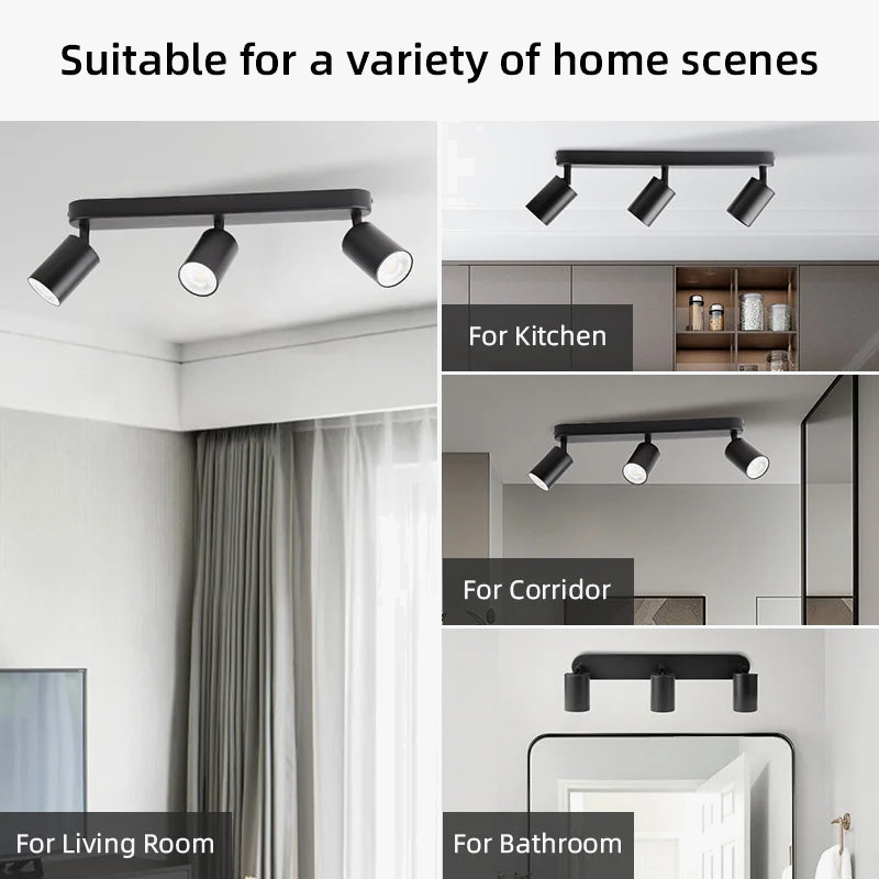 Spot — LED sur rail pour éclairage intérieur décoratif