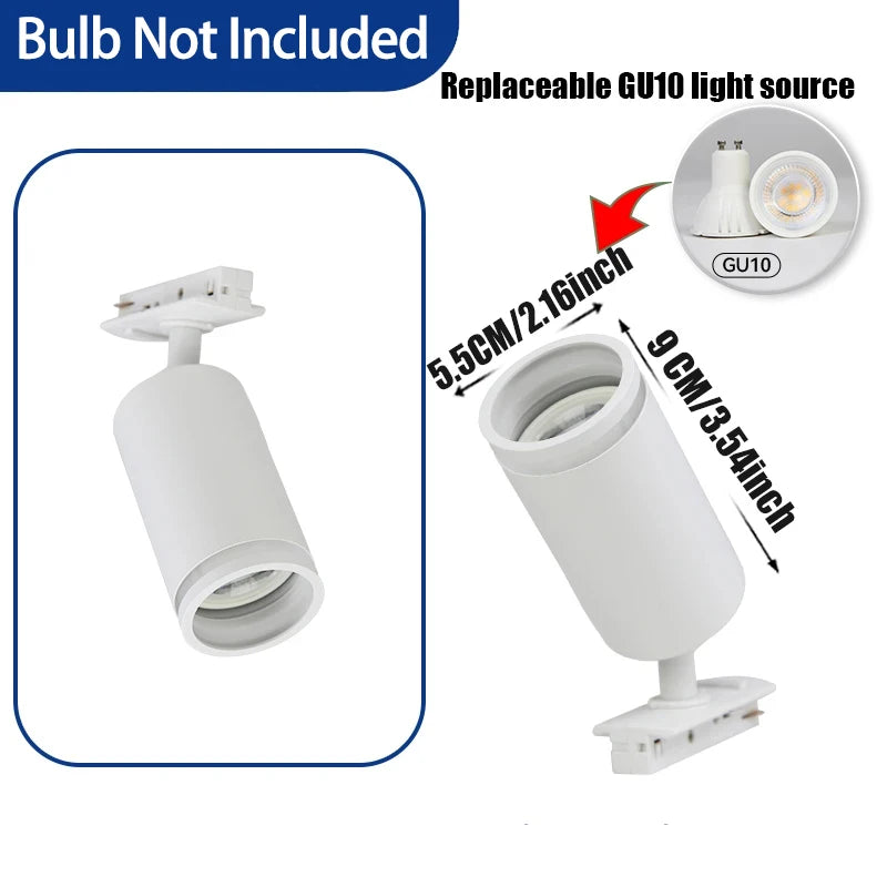 Spot — LED sur rail pour éclairage intérieur moderne et fonctionnel