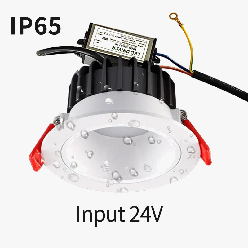 Spot — LED étanche dimmable pour éclairage extérieur intégré