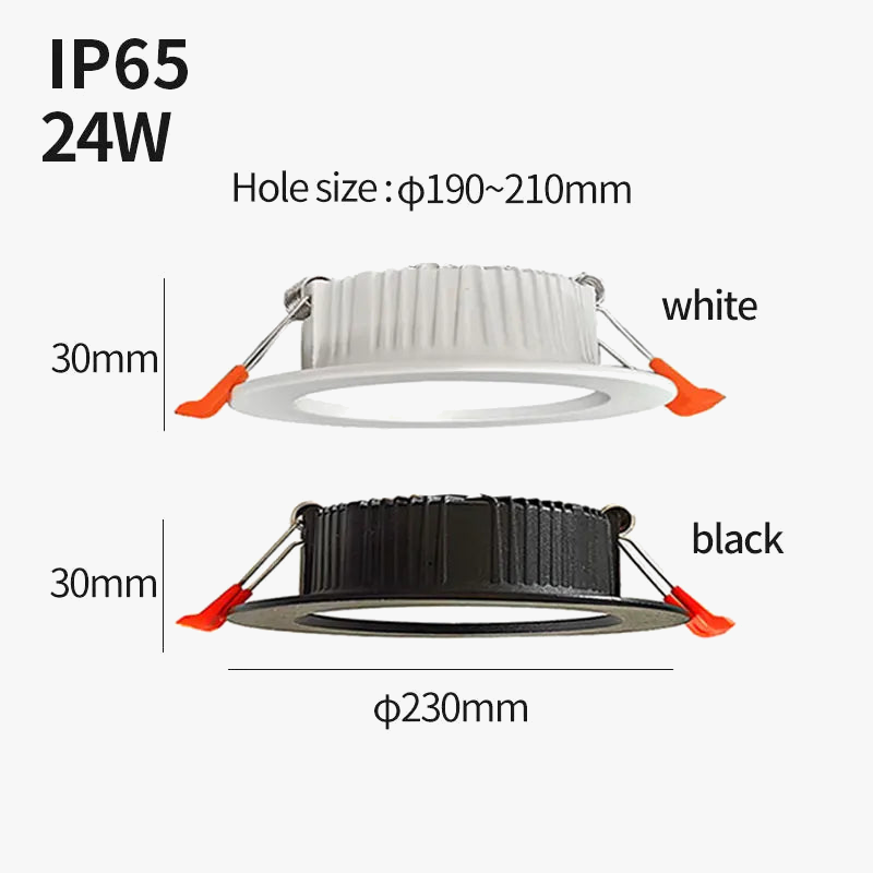 Spot — LED étanche pour extérieur et intérieur avec kit driver