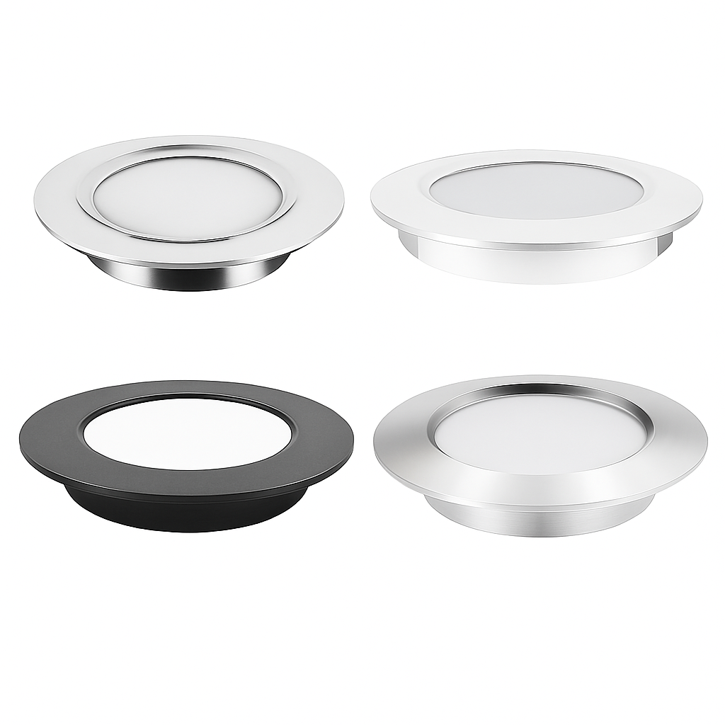 Spot — LED étanche ultra mince pour éclairage intégré intérieur extérieur
