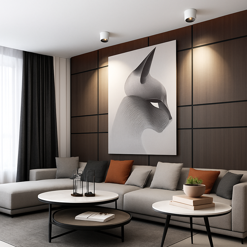 Spot led ultra mince en aluminium réglable anti éblouissement moderne Enora Détour - Une Note Actuelle dans le Décor