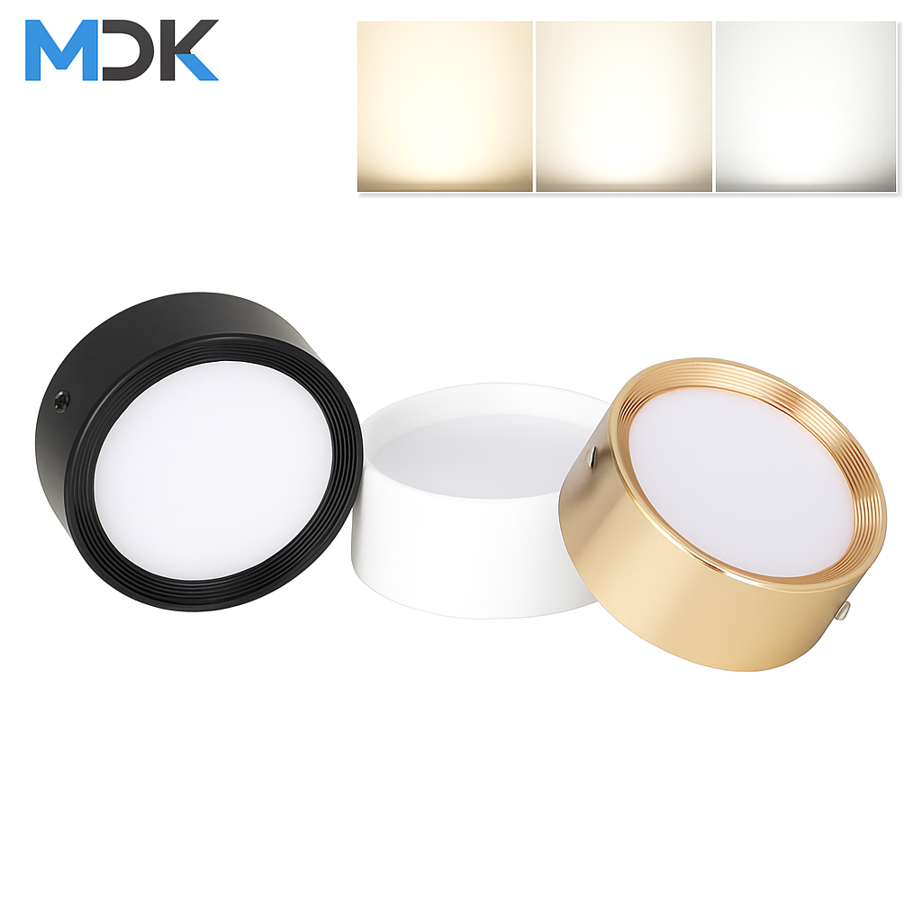 Spot LED Ultra mince sans conducteur Mona Florilège en Aluminium - Caractère & Élégance dans le Décor
