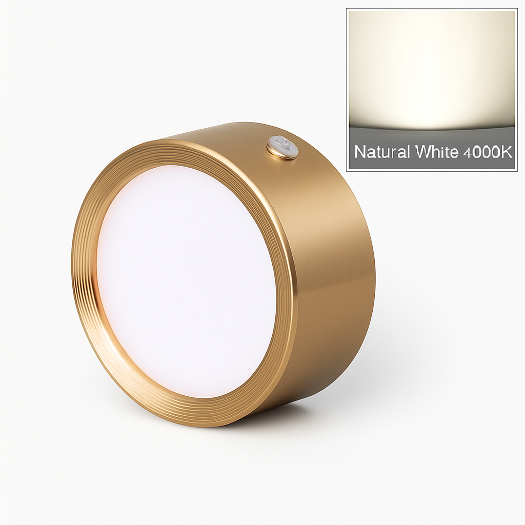 Spot LED Ultra mince sans conducteur Mona Florilège en Aluminium - Caractère & Élégance dans le Décor