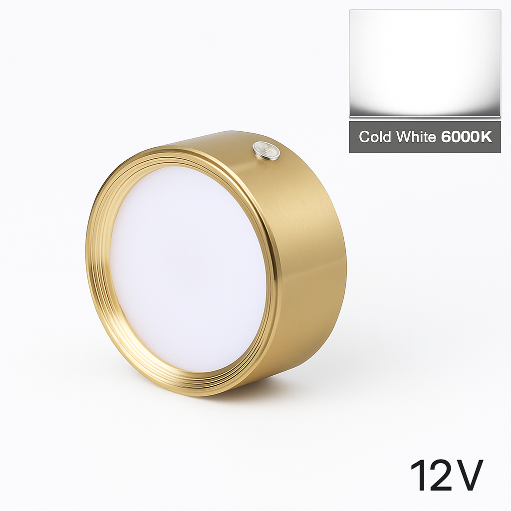 Spot LED Ultra mince sans conducteur Mona Florilège en Aluminium - Caractère & Élégance dans le Décor