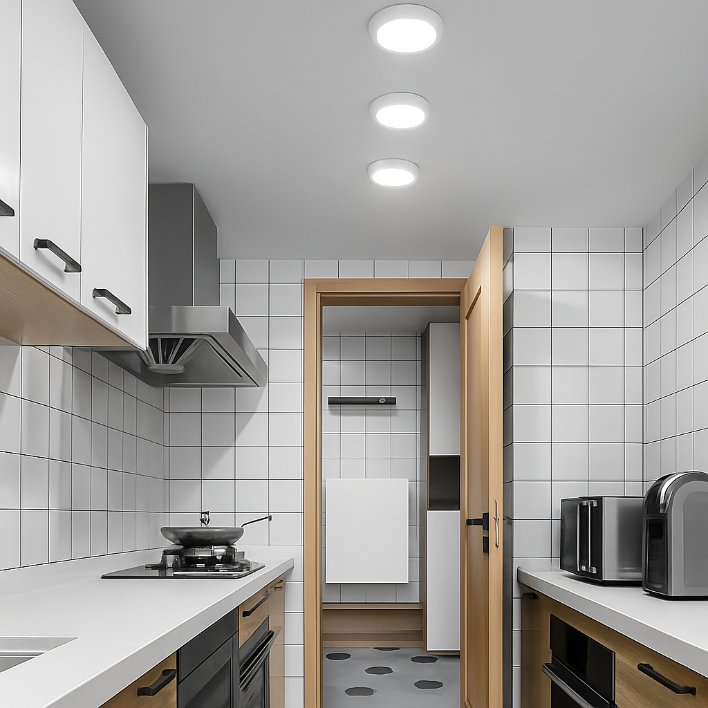 Spot LED Ultra mince sans conducteur Mona Florilège en Aluminium - Caractère & Élégance dans le Décor