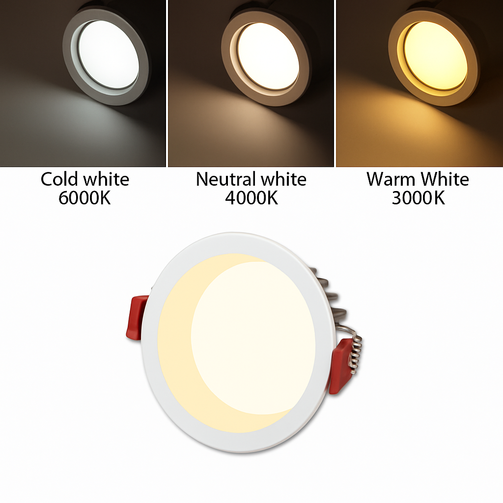Spot lumineux LED encastrable avec technologie COB Ariane Rythme en Aluminium - Caractère & Élégance dans le Décor