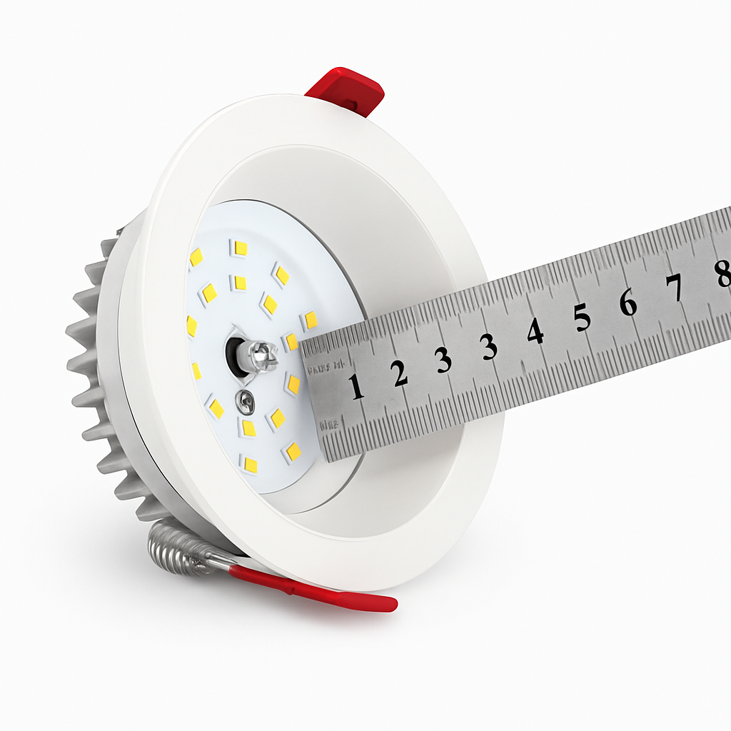 Spot lumineux LED encastrable avec technologie COB Ariane Rythme en Aluminium - Caractère & Élégance dans le Décor
