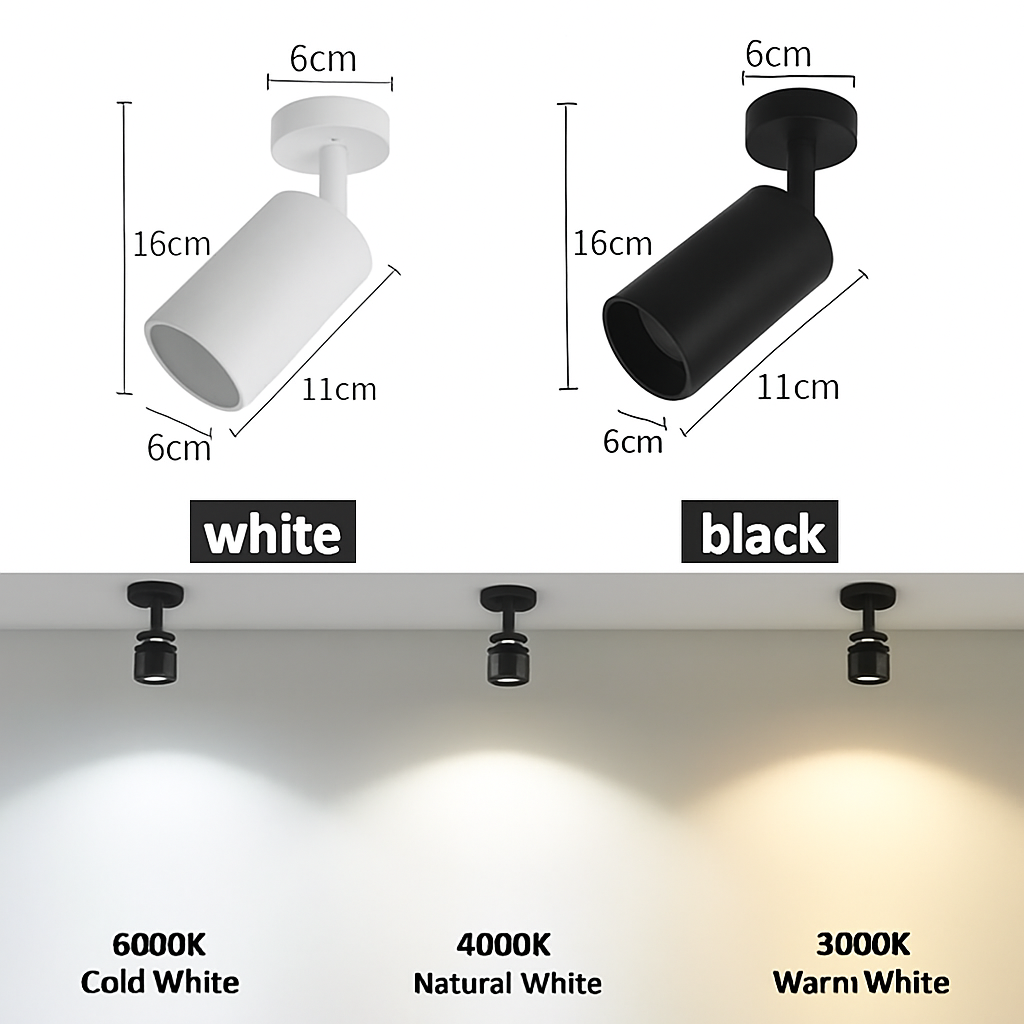 Spot — Lumineux LED à intensité réglable